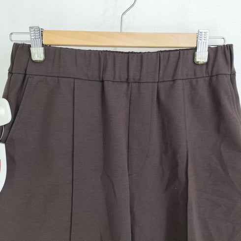 アダムエロペ Adam et Rope 25SS ピンタックイージーハーフパンツ レディース FREE