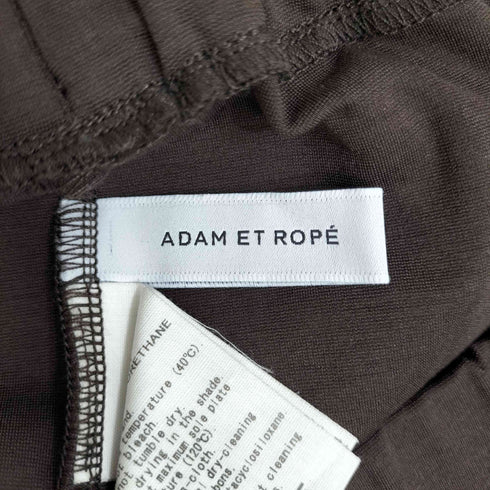 アダムエロペ Adam et Rope 25SS ピンタックイージーハーフパンツ レディース FREE