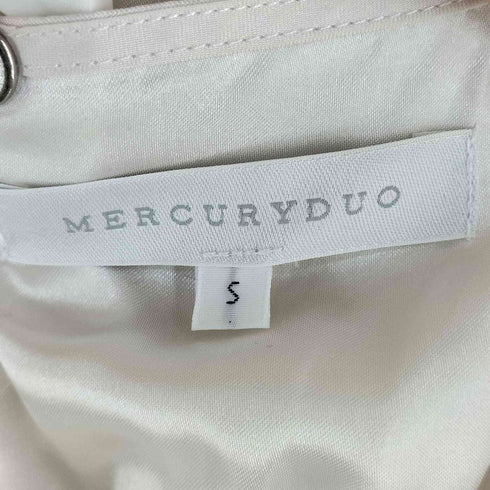 マーキュリーデュオ MERCURYDUO ラインケミカルレースドッキングワンピース レディース JPN:S