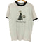 クロスアンドスティッチ CROSS&STITCH have a tea break プリント リンガーTシャツ メンズ import:XL