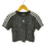 アディダス adidas レオパード クロップド Tシャツ レディース JPN:M