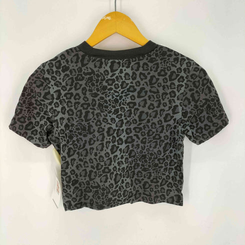 アディダス adidas レオパード クロップド Tシャツ レディース JPN:M