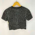 アディダス adidas レオパード クロップド Tシャツ レディース JPN:M