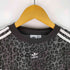 アディダス adidas レオパード クロップド Tシャツ レディース JPN:M