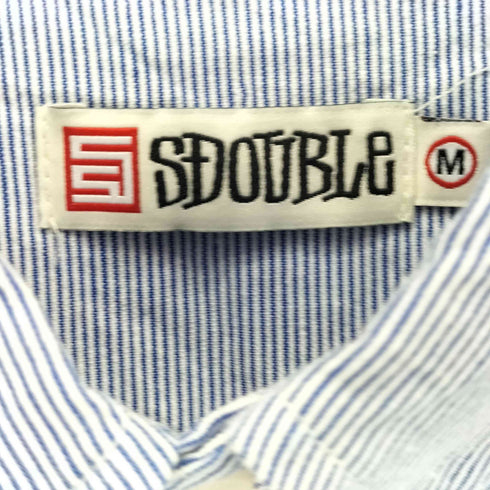 エスダブル S/Double STRIPE S/S SHIRT メンズ JPN:M