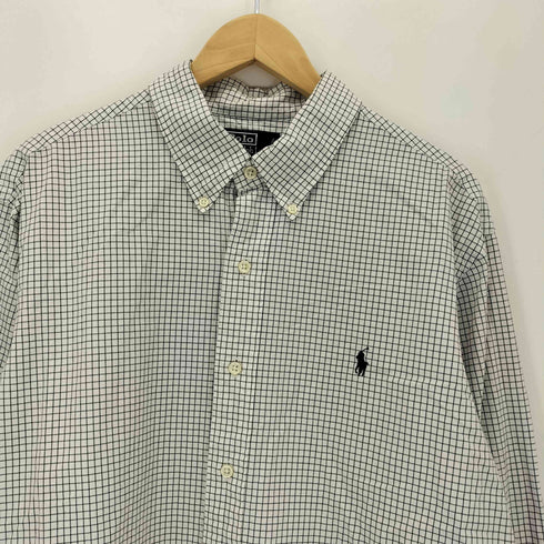ポロバイラルフローレン Polo by RALPH LAUREN CUSTOM FIT ポニー刺繍 ボタンダウンシャツ メンズ XL