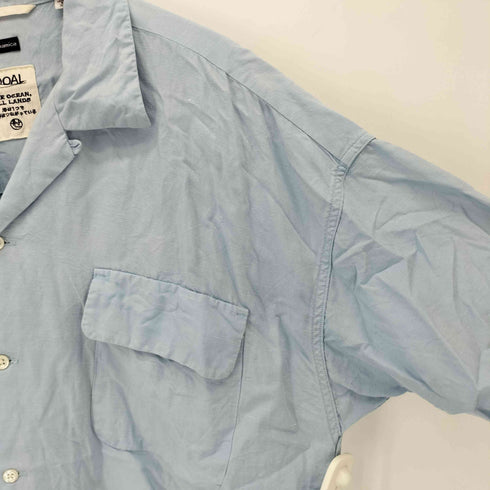 ナナミカ nanamica Open Collar Cupra Hemp S/S Shirt メンズ XS