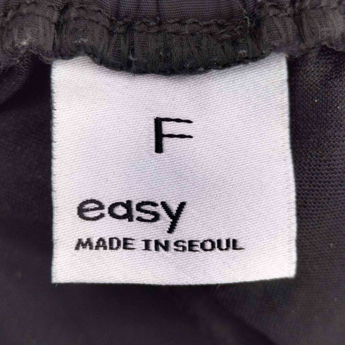easy MADE IN SEOUL 6ジップ ナイロンイージートラウザー メンズ FREE