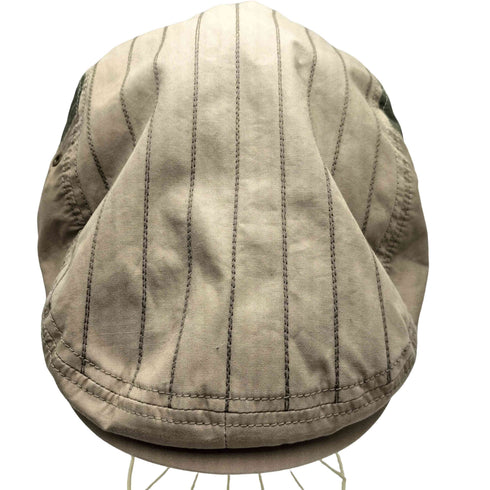 ノックスニューヨーク KNOX NEW YORK 日本製 ストライプ柄 ハンチング 帽子 メンズ 58