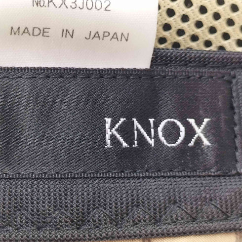 ノックスニューヨーク KNOX NEW YORK 日本製 ストライプ柄 ハンチング 帽子 メンズ 58