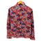 オゾンロックス OZONE ROCKS カモフラ 枯れ葉 シェルボタン ダブルカフス 比翼 L/S シャツ メンズ JPN:L