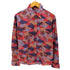 オゾンロックス OZONE ROCKS カモフラ 枯れ葉 シェルボタン ダブルカフス 比翼 L/S シャツ メンズ JPN:L