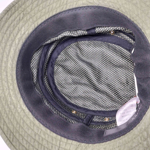 ノックスニューヨーク KNOX NEW YORK 日本製 ジンコード バイオウォッシュ 春夏 ノックス 紳士 バケットハット メンズ 58