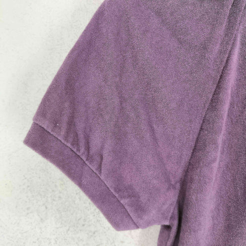 ピンクハウス PINK HOUSE パイル フリルフード 半袖 ワンピース レディース L