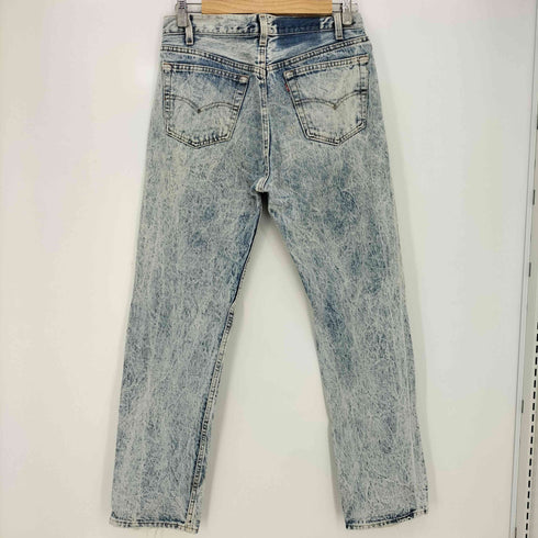 リーバイス Levis 2009年1月製 USA製 ボタン裏520 501 ケミカルウォッシュデニム メンズ W32 L32