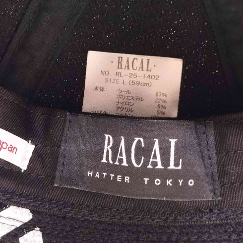 ラカル RACAL Classic Wool Flannel Sailor Hat クラシックウールフラノセーラーハット メンズ L