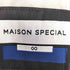 メゾンスペシャル MAISON SPECIAL マルチファブリック スタプレフレアパンツ メンズ JPN:0