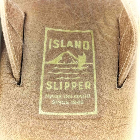アイランドスリッパ ISLAND SLIPPER PRO クロスストラップ レザーサンダル メンズ 8