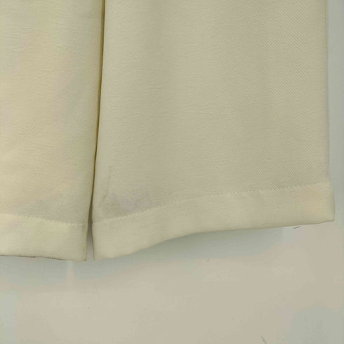 ユナイテッドアローズ UNITED ARROWS COMFY ストレート イージーパンツ WHITE ―UVカット ウォッシャブル― レディース JPN:38