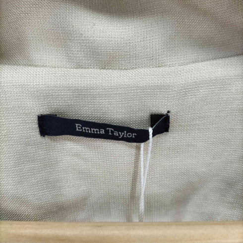 エマテイラー emma taylor リネン ダブルジャケット レディース JPN:38