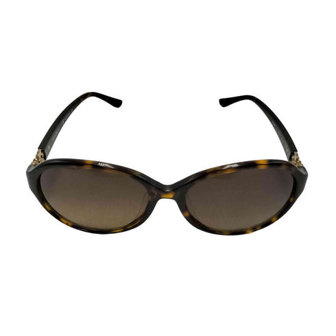 サルヴァトーレフェラガモ Salvatore Ferragamo イタリア製 ダブルガンチーニ オーバルシェイプ UVカット サングラス レディース 56□16