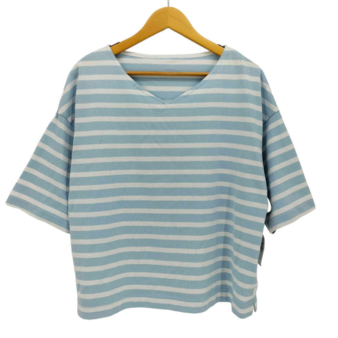 ヘリーハンセン HELLY HANSEN Vネックボーダー S/S Tシャツ レディース WL