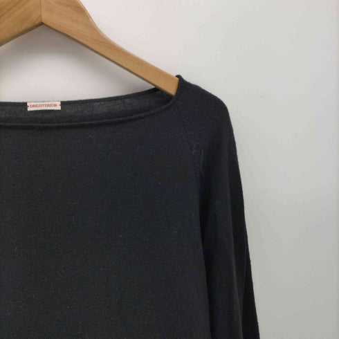 ドレステリア DRESSTERIOR ウールUネックワンピース レディース