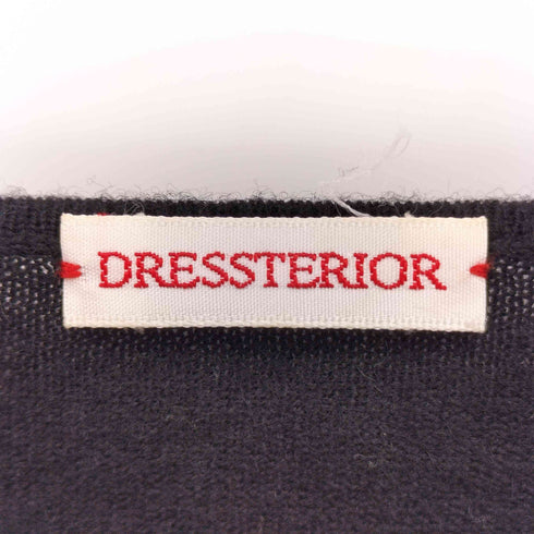 ドレステリア DRESSTERIOR ウールUネックワンピース レディース