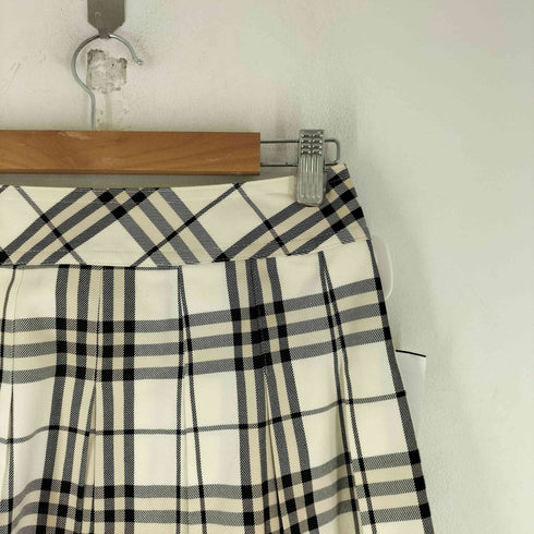 バーバリーブルーレーベル BURBERRY BLUE LABEL ノバチェック 巻きスカート レディース JPN:38
