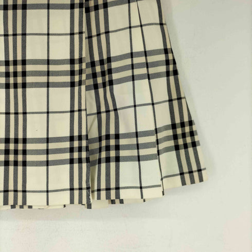 バーバリーブルーレーベル BURBERRY BLUE LABEL ノバチェック 巻きスカート レディース JPN:38