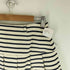 バーバリーブルーレーベル BURBERRY BLUE LABEL ボーダー プリーツ ミニスカート レディース JPN:38