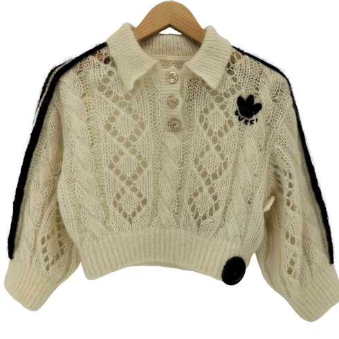 グッチ GUCCI Embroidered Logo Knit レディース import:XS