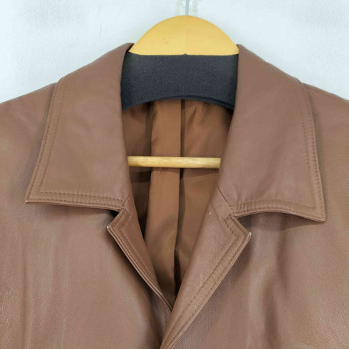 シープレザー 羊革 チェスターコート メンズ JPN:XL