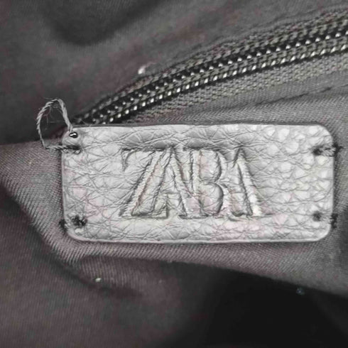 ザラ ZARA フェイクレザーバックパック メンズ