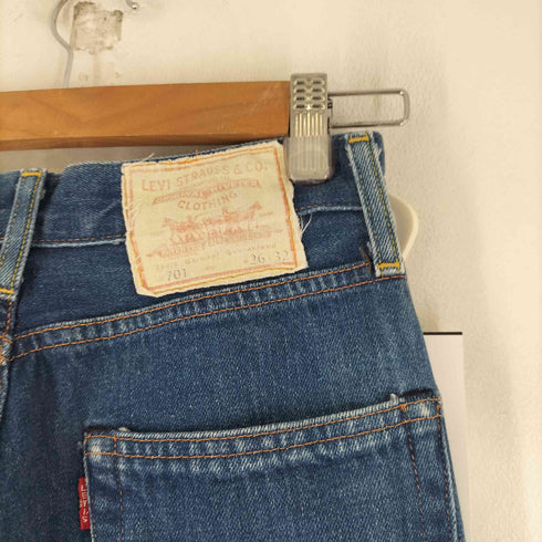 リーバイスヴィンテージクロージング Levis Vintage Clothing 1950'S 701 ハイウエスト ストレートデニムパンツ レディース W26 L32