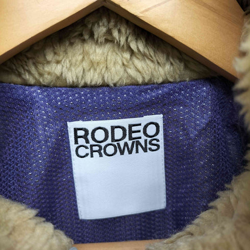 ロデオクラウンズ RODEO CROWNS ポケット切替ボアジャケット レディース M