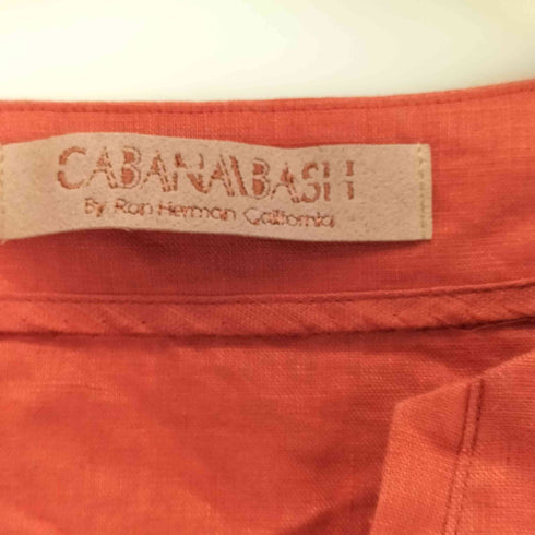 ロンハーマン Ron Herman CABANABASH ボリュームスリーブ リネンワンピース レディース S