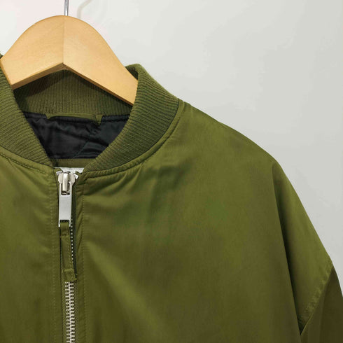 ザラ ZARA 中綿 テクニカル ボンバージャケット メンズ import:L