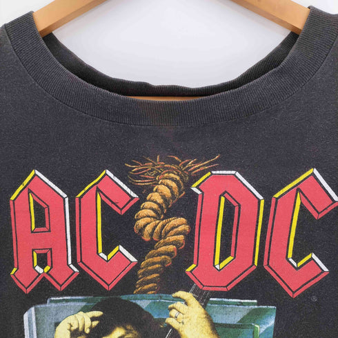 BROCKUMボディ 白タグ 90s USA製 袖シングル THE RAZORS EDGE WORLD TOUR 1990-91 バンドTシャツ メンズ import:XL