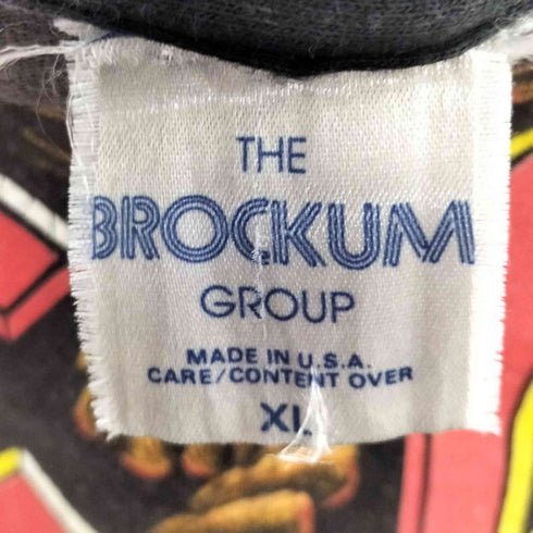 BROCKUMボディ 白タグ 90s USA製 袖シングル THE RAZORS EDGE WORLD TOUR 1990-91 バンドTシャツ メンズ import:XL