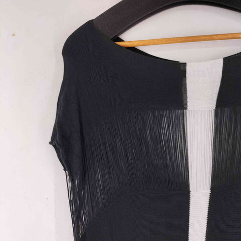 HORACE レーヨン デザイン ニット ワンピース レディース import:XS