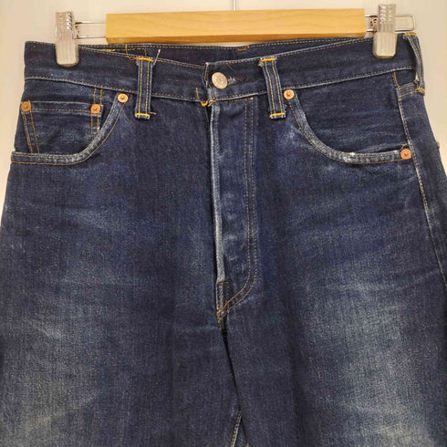 リーバイス Levis 1998年10月製 USA製 ボタン裏555 バレンシア工場 復刻 501XX ボタンフライデニム 濃紺 メンズ W30 L36