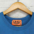 ジューシークチュール JUICY COUTURE USA製 ダメージ加工 フロントプリントクルーネックチビTシャツ Y2K レディース import:S