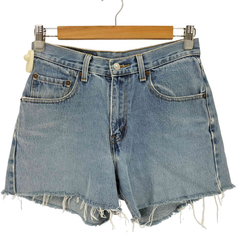 リーバイス Levis 香港製 550 切りっぱなし デニムショートパンツ レディース 29/32