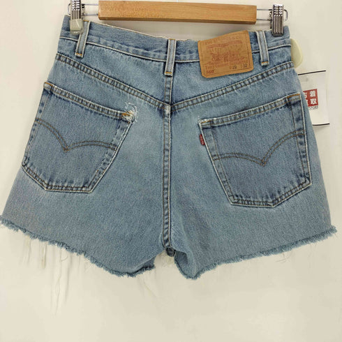 リーバイス Levis 香港製 550 切りっぱなし デニムショートパンツ レディース 29/32
