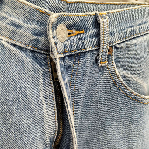 リーバイス Levis 香港製 550 切りっぱなし デニムショートパンツ レディース 29/32