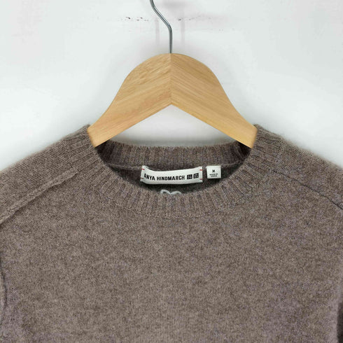 ユニクロ UNIQLO 24AW カシミヤクルーネックセーター ニット レディース import:M