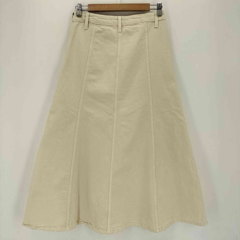 バナナリパブリック BANANA REPUBLIC シームデザインデニムフレアスカート レディース 2