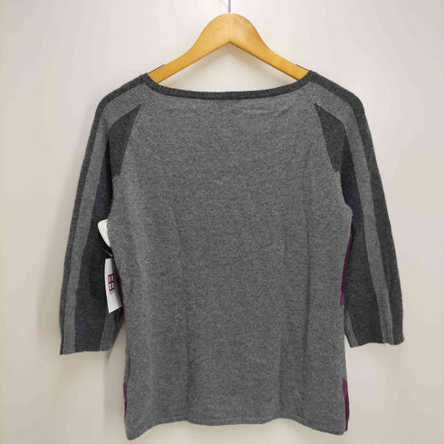 マックスマーラ MAX MARA カシミヤアーガイルニット レディース import:L