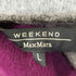 マックスマーラ MAX MARA カシミヤアーガイルニット レディース import:L